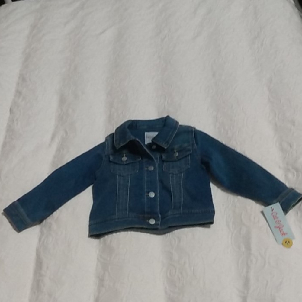 Girls 3T cat and Jack brand new jean coat